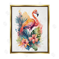 LSR Design Studio | Modern Tropical Flamingo