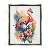 LSR Design Studio | Modern Tropical Flamingo