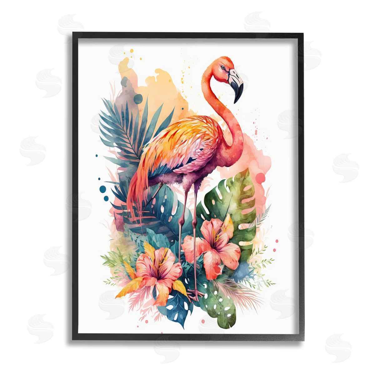 LSR Design Studio | Modern Tropical Flamingo