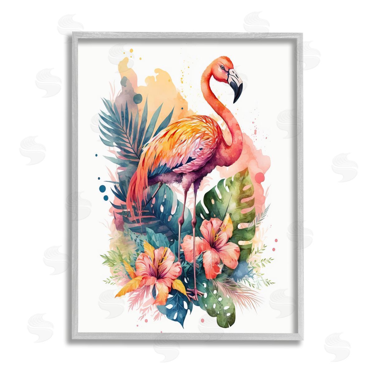 LSR Design Studio | Modern Tropical Flamingo