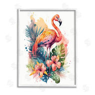 LSR Design Studio | Modern Tropical Flamingo