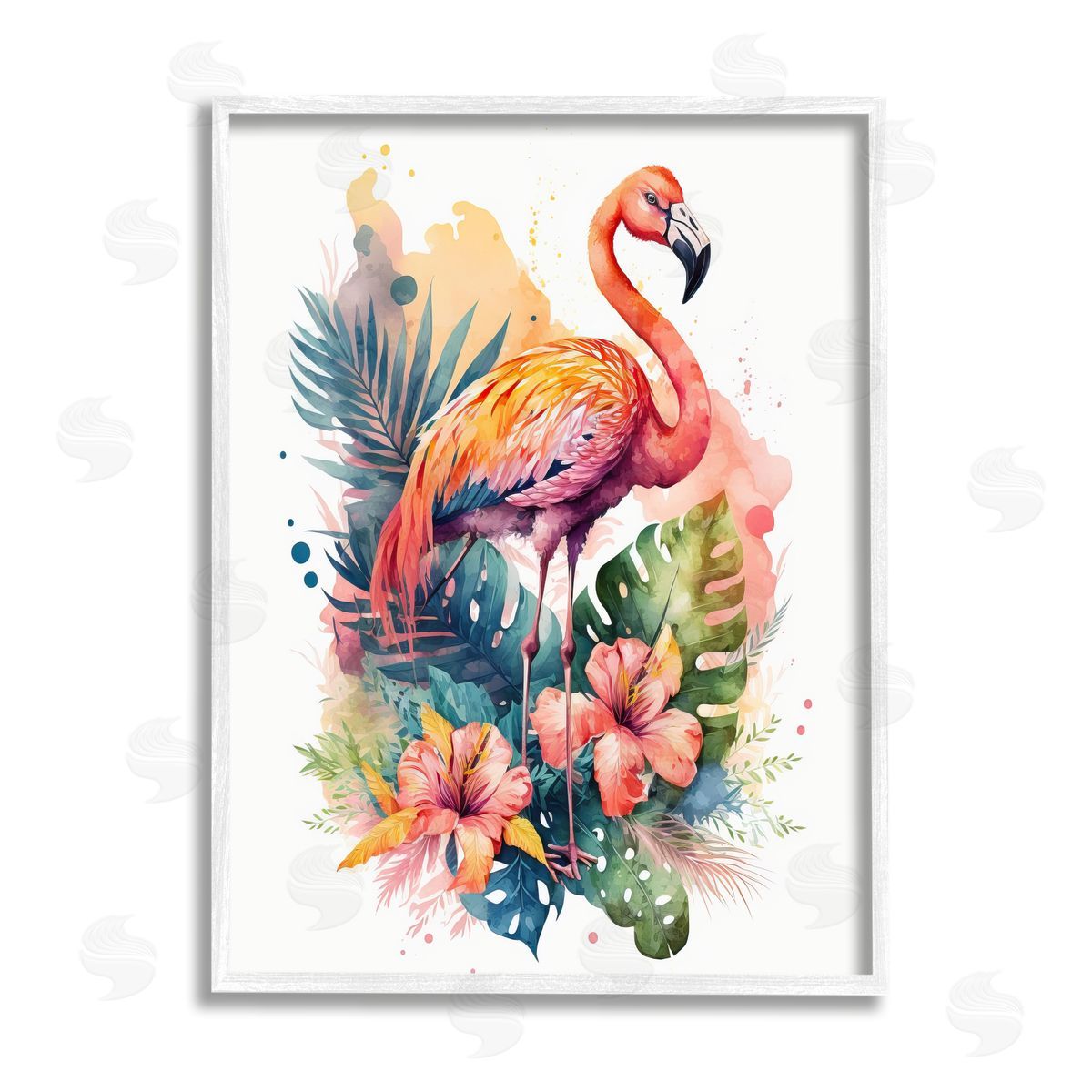 LSR Design Studio | Modern Tropical Flamingo