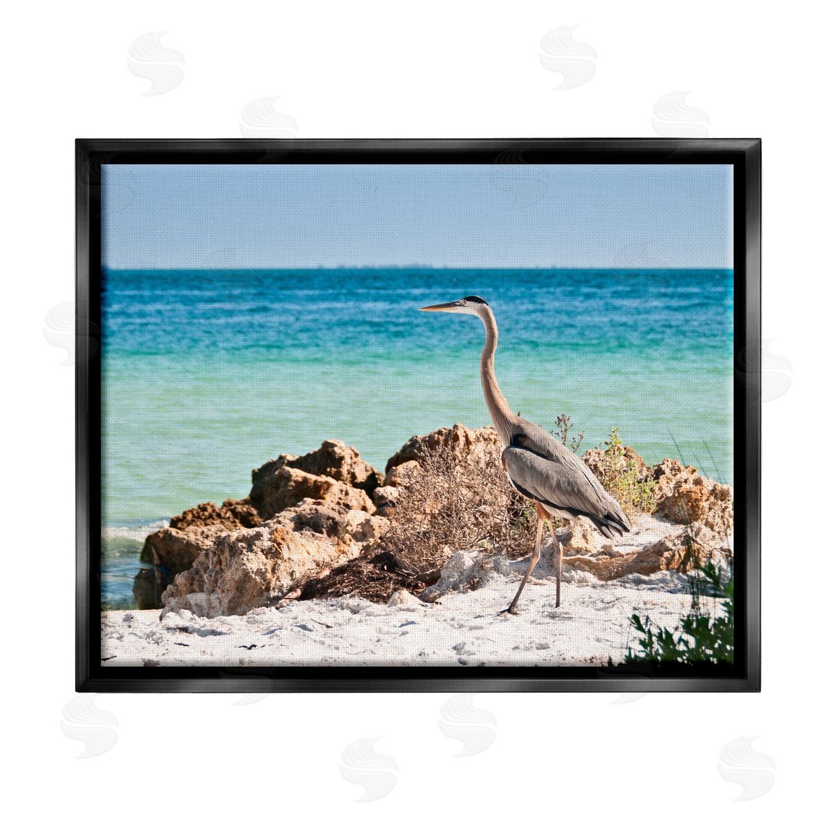 Mary Lou Johnson | Heron Watching Ocean