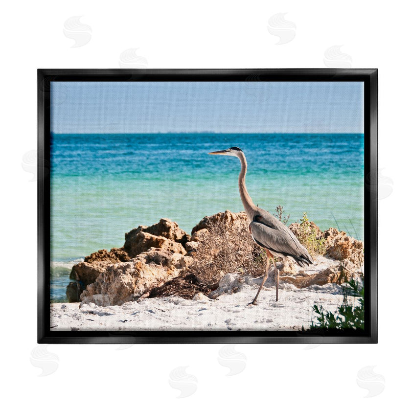 Mary Lou Johnson | Heron Watching Ocean