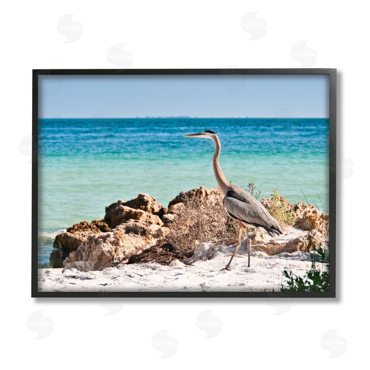 Mary Lou Johnson | Heron Watching Ocean