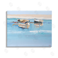 Craig Trewin Penny | Boats on Shore Painting