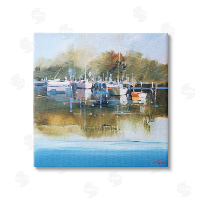 Craig Trewin Penny | Boat Marina Painting