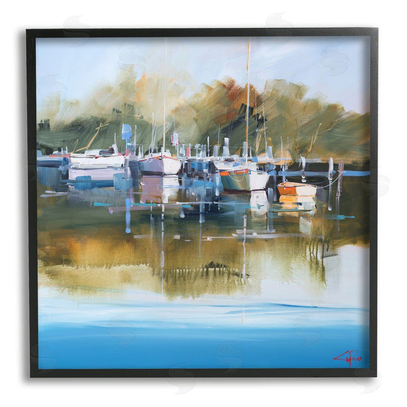 Craig Trewin Penny | Boat Marina Painting