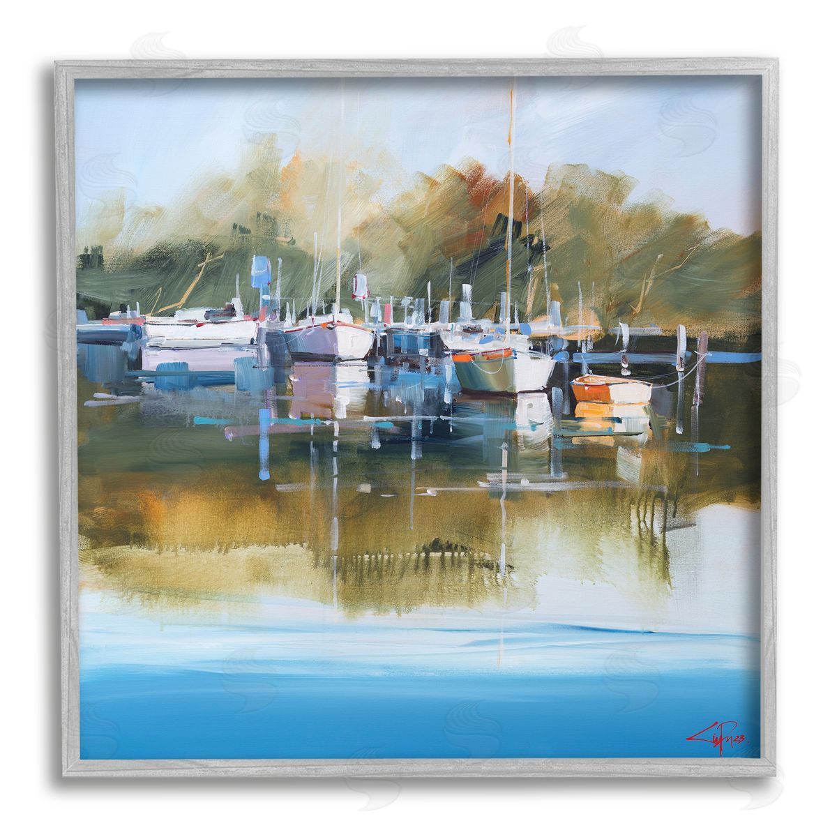 Craig Trewin Penny | Boat Marina Painting