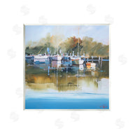 Craig Trewin Penny | Boat Marina Painting