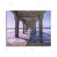 Jeff Poe Photography | Waves Under Dock