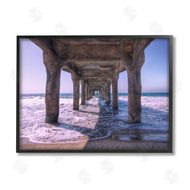 Jeff Poe Photography | Waves Under Dock