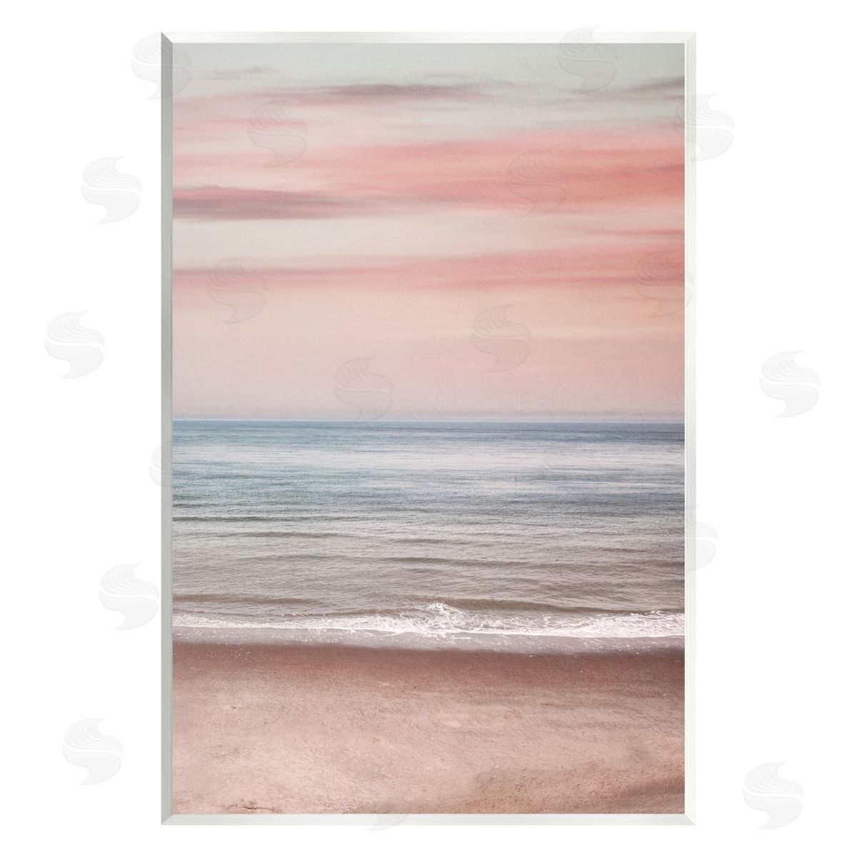 Stupell Studio Pastel Shore Sunset Wall Plaque Artside_