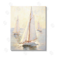 Ray Powers | Sunlit Sailboats Painting