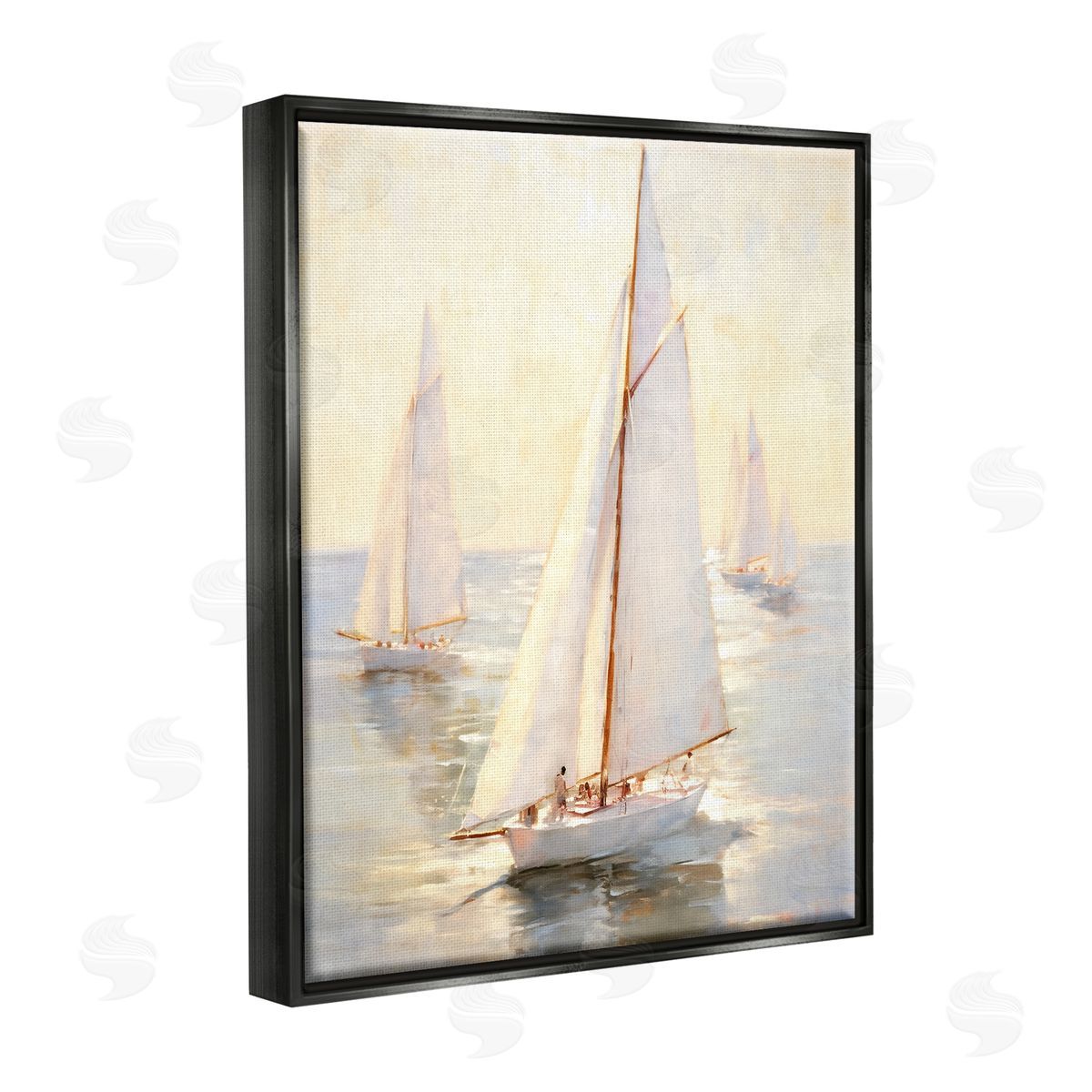 Ray Powers | Sunlit Sailboats Painting