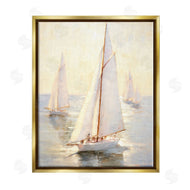 Ray Powers | Sunlit Sailboats Painting