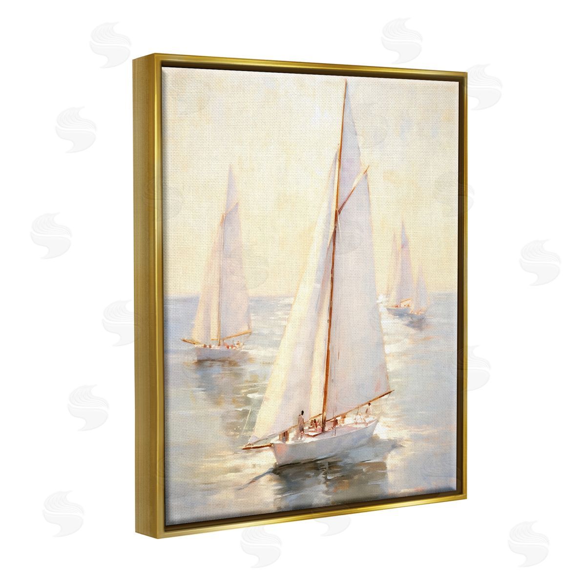 Ray Powers | Sunlit Sailboats Painting