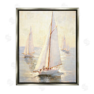 Ray Powers | Sunlit Sailboats Painting