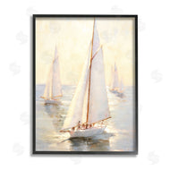 Ray Powers | Sunlit Sailboats Painting