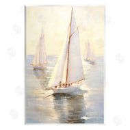 Ray Powers | Sunlit Sailboats Painting