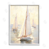 Ray Powers | Sunlit Sailboats Painting