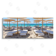 Silver | Bamboo Beach Umbrellas
