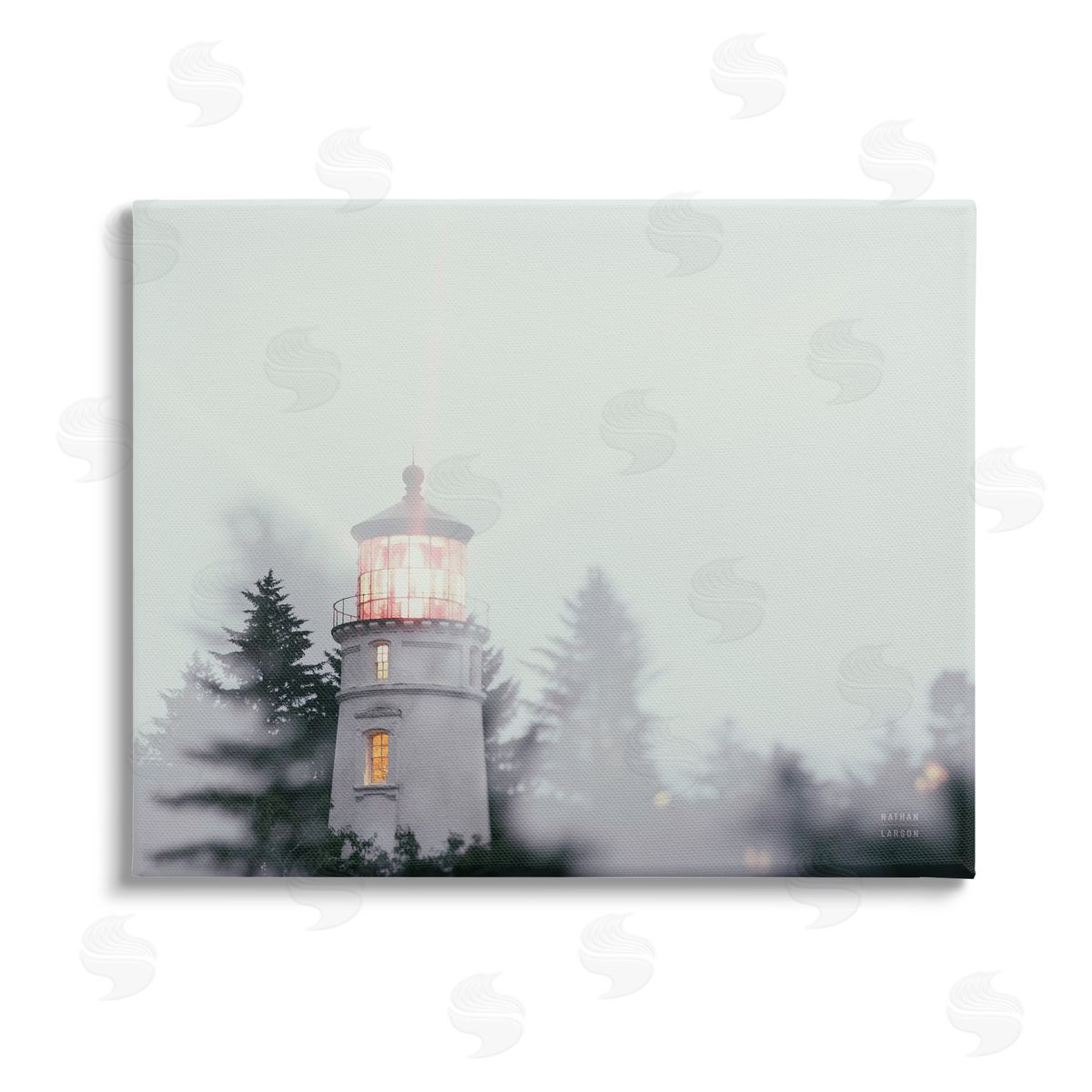 Nathan Larson Oregon Coast Lighthouse Canvas Wall Art