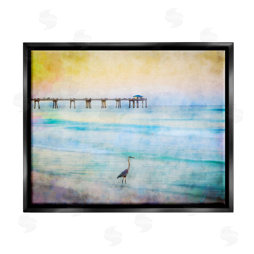 Daniel Sproul | Abstract Heron on Shore
