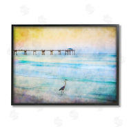 Daniel Sproul | Abstract Heron on Shore