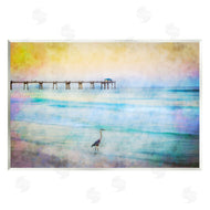 Daniel Sproul | Abstract Heron on Shore