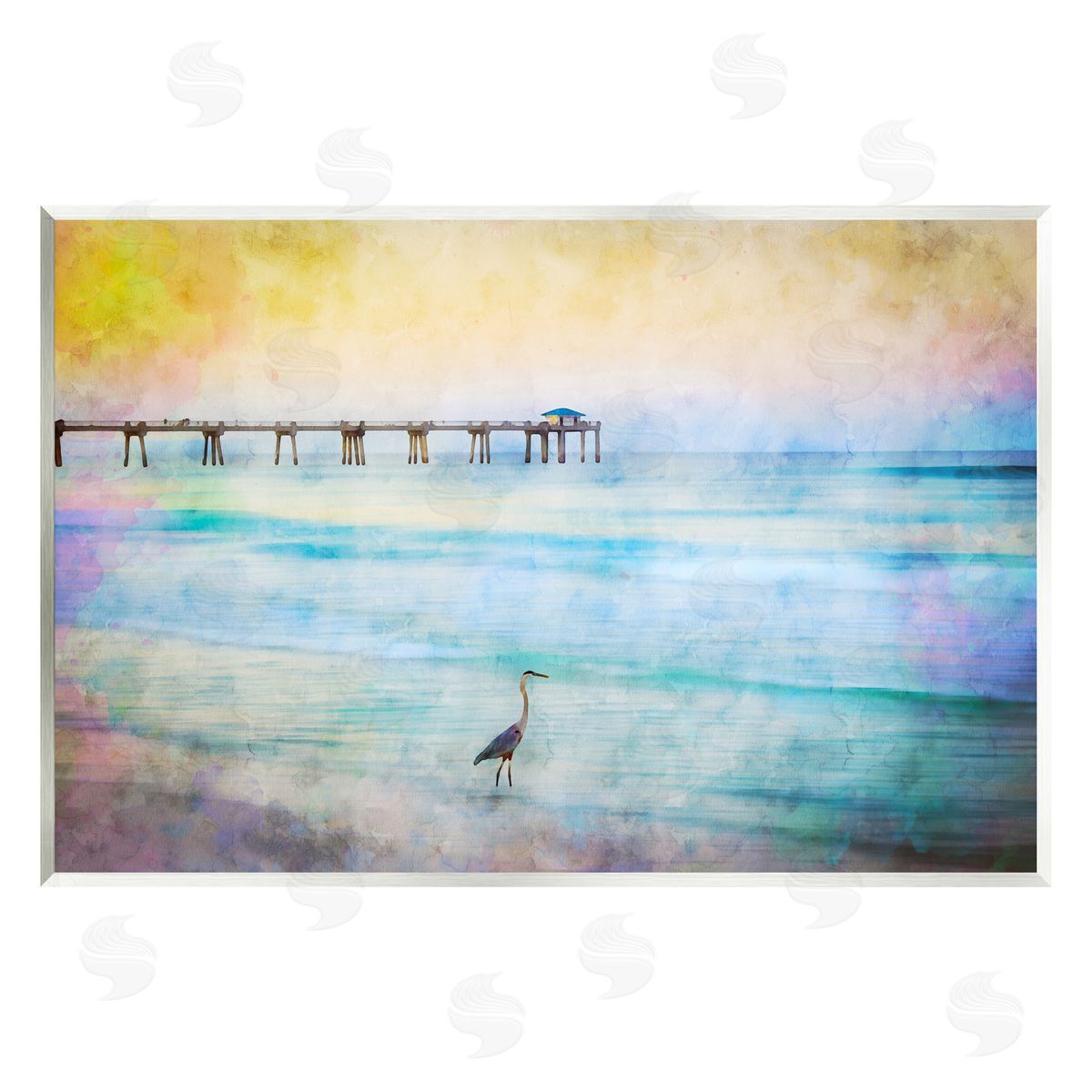 Daniel Sproul | Abstract Heron on Shore