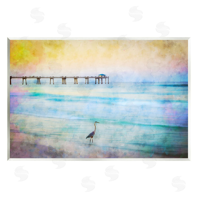 Daniel Sproul | Abstract Heron on Shore
