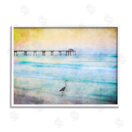 Daniel Sproul | Abstract Heron on Shore