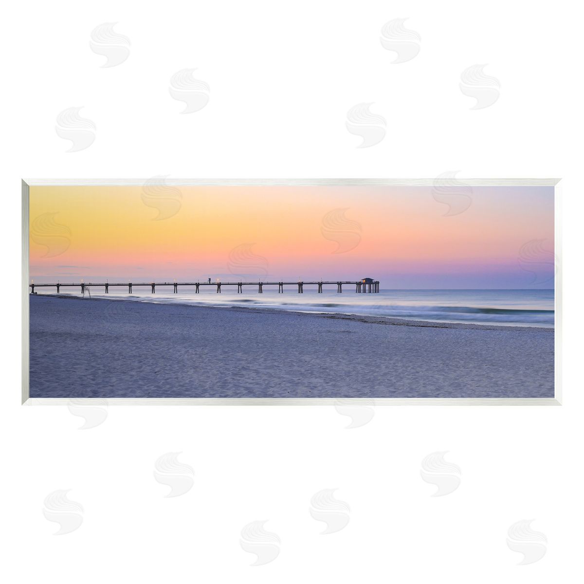 Daniel Sproul Sunrise Beach Shore Wall Plaque Artside_