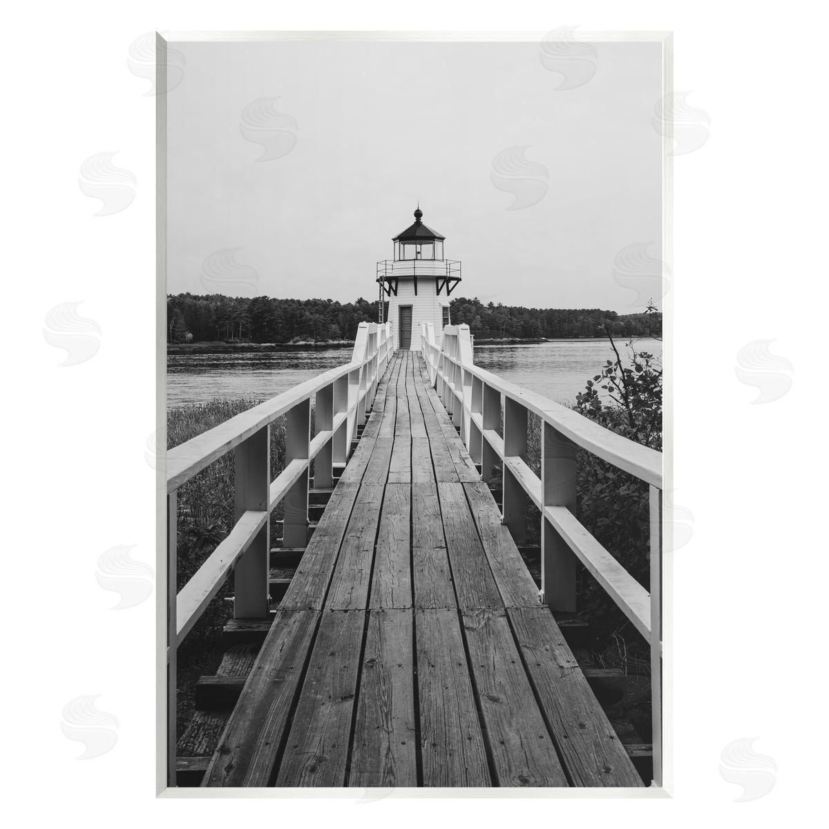 Daniel Sproul Rustic Lighthouse Photography Wall Plaque Artside_