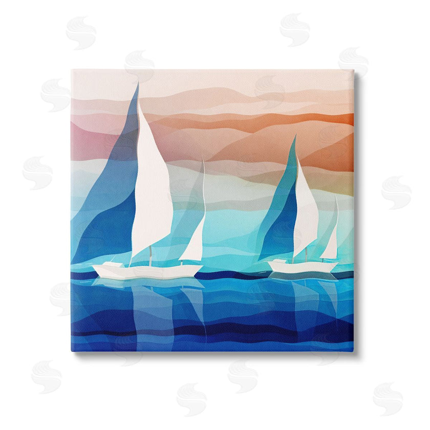 Ziwei Li | Contemporary Boats Seascape