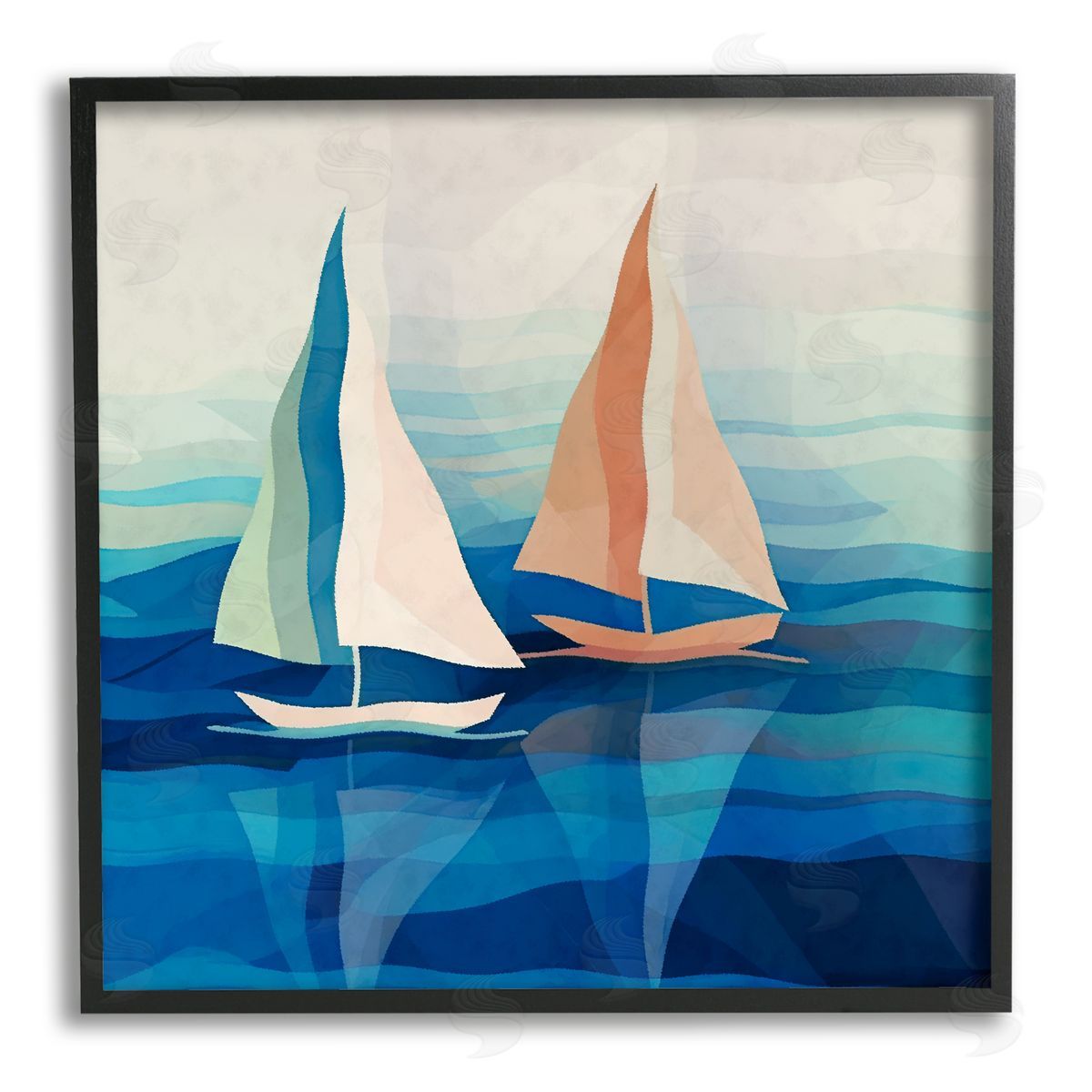 Ziwei Li | Two Boats Abstraction