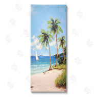 Ziwei Li | Palm Trees & Sailboat