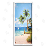 Ziwei Li | Palm Trees & Sailboat