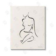 Farida Zaman | Minimal Nude Outline