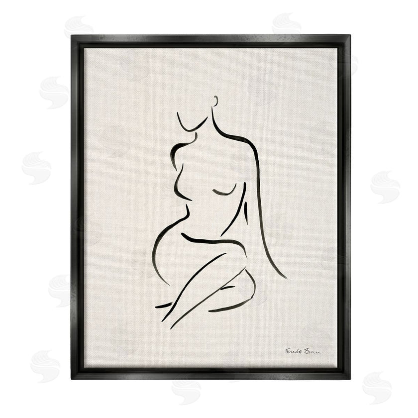 Farida Zaman | Minimal Nude Outline