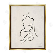 Farida Zaman | Minimal Nude Outline