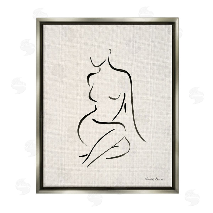 Farida Zaman | Minimal Nude Outline