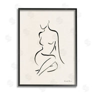 Farida Zaman | Minimal Nude Outline