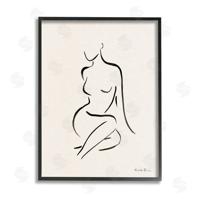 Farida Zaman | Minimal Nude Outline