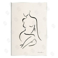 Farida Zaman | Minimal Nude Outline