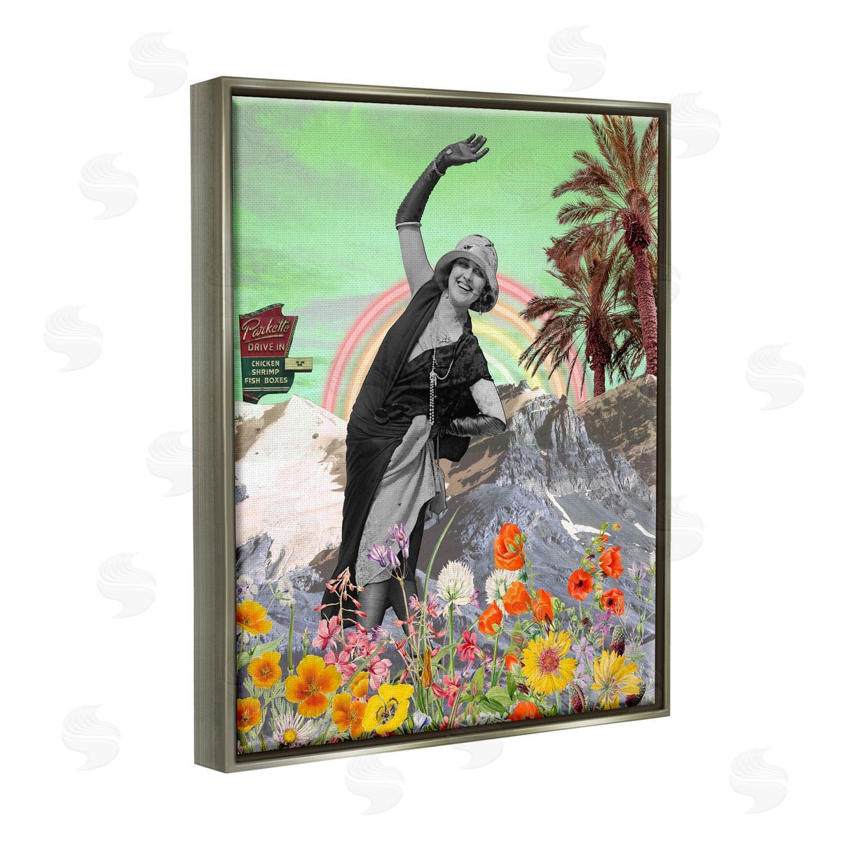 Regina Moore | Vintage Floral Collage