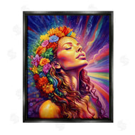 Spirit of the Rainbow | Woman with Floral Garland