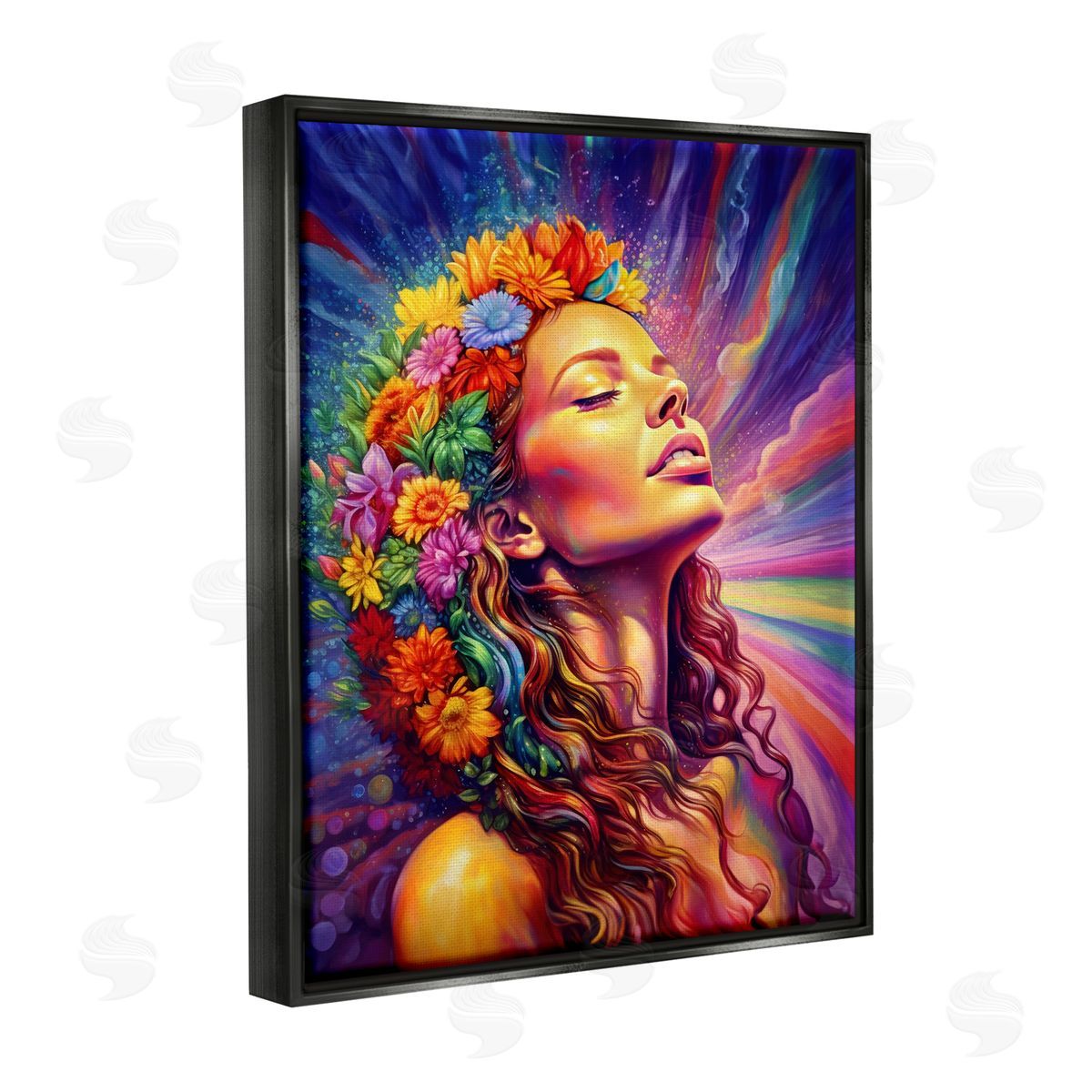 Spirit of the Rainbow | Woman with Floral Garland