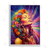 Spirit of the Rainbow | Woman with Floral Garland